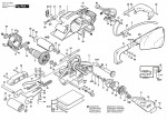 Bosch 0 601 273 903 Gbs 100 A Belt Sander 220 V / Eu Spare Parts